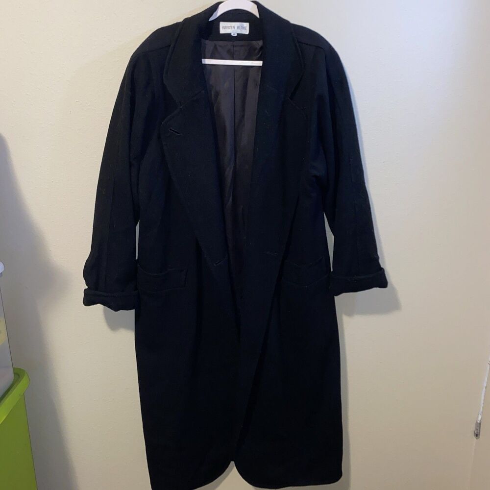 Kristen Blake Women’s Trench Coat Black